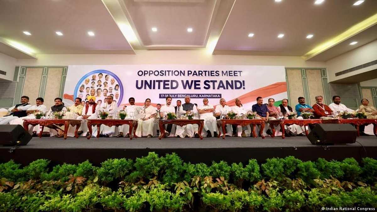 इंडिया गठबंधन है विपक्षी एकता की पहली झलक